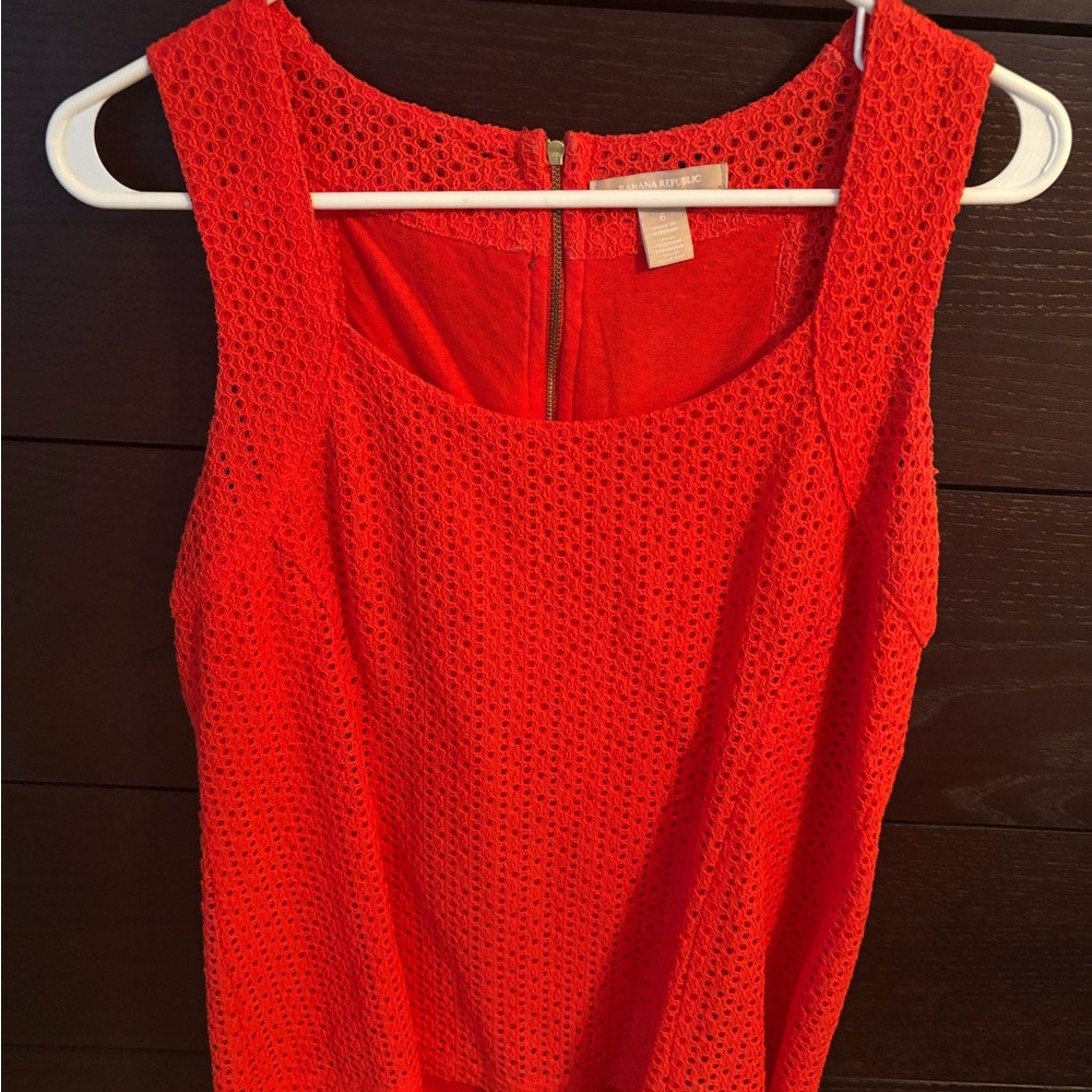 Banana Republic sleeveless top.